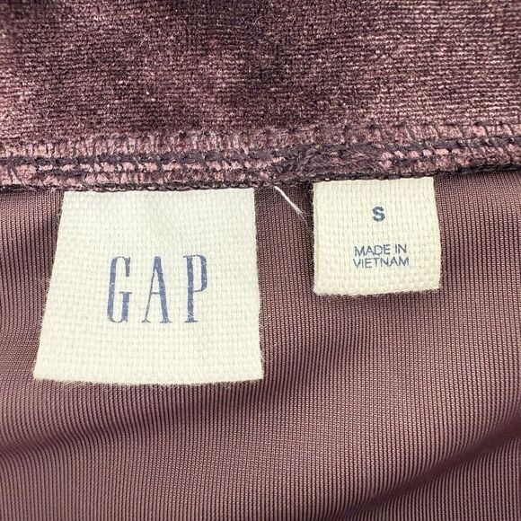 Gap Velvet Wrap Midi Skirt Size Small Vamp Red Tie Waist Ruffle‎ Elastic Waist - Picture 9 of 15